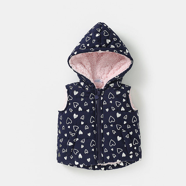 Children's winter cotton vest