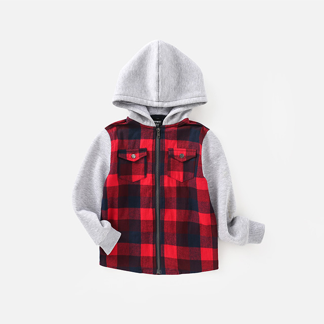 Children's Plaid Jacket